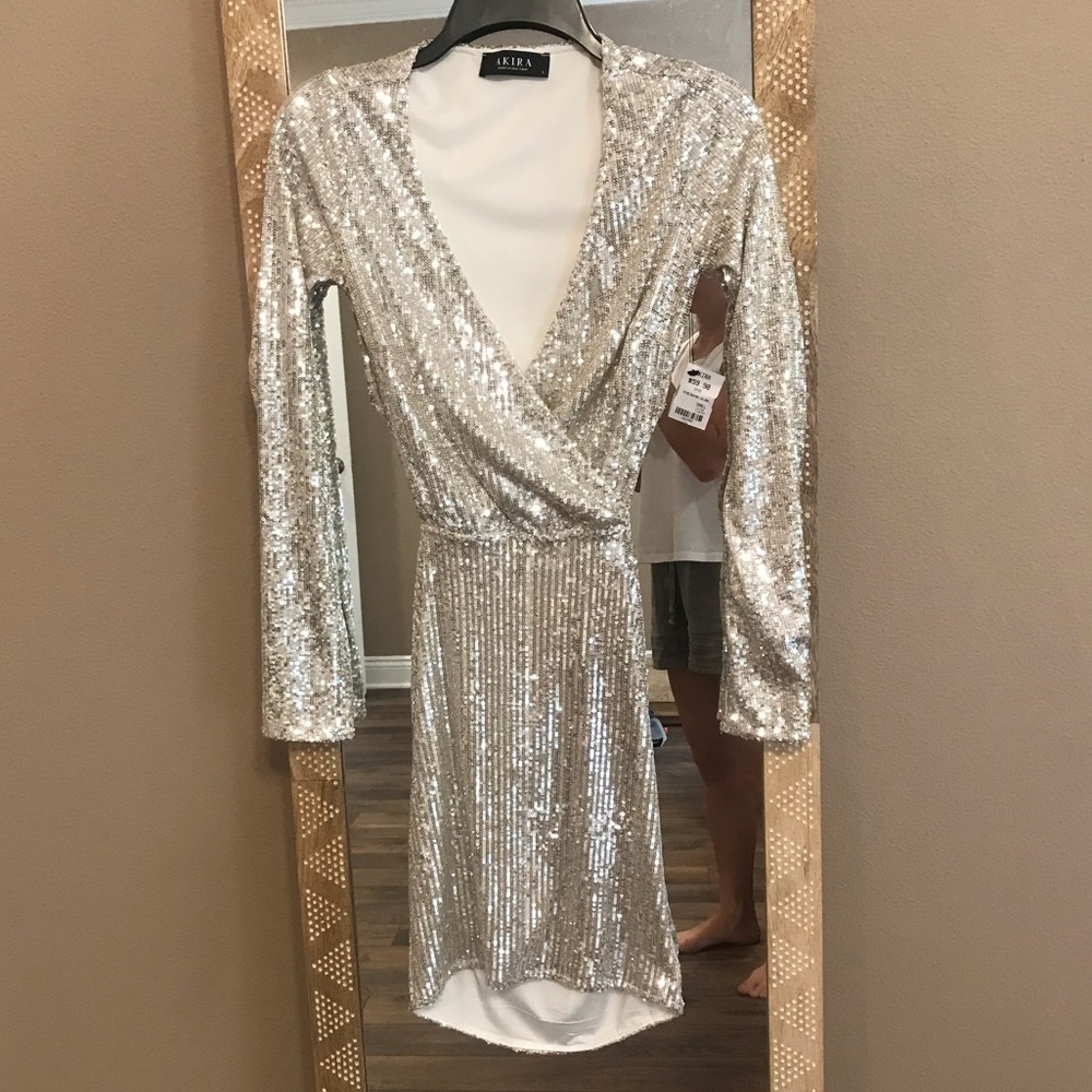 Short Sequin Dress